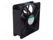 Fan: DC; axial; 24VDC; 120x120x38mm; 197m3/h; 44dBA; ball; 2600rpm SUNON