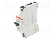 Circuit breaker; 240VAC; Inom: 4A; Poles: 1; for DIN rail mounting ABB