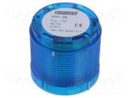 Module: light signaller; blue; IK EMAS