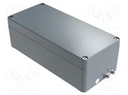 Enclosure: multipurpose; X: 80mm; Y: 175mm; Z: 57mm; aluminium; IP66 ROSE