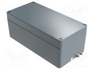 Enclosure: multipurpose; X: 100mm; Y: 200mm; Z: 81mm; aluminium; IP66 ROSE