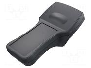Enclosure: for display; X: 116mm; Y: 220mm; Z: 51mm; polyamide; black ROSE