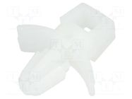 Holder; push-in; polyamide; Panel thick: 0.8÷2mm; Cutout: Ø4.8mm ESSENTRA