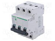 Circuit breaker; 230/400VAC; Inom: 63A; Poles: 3; Charact: B; 5kA SCHNEIDER ELECTRIC