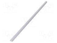 Closed cable trunkings; white; L: 1.1m; W: 33mm; H: 18mm; aluminium GOOBAY