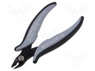 Pliers; cutting,miniature,curved; ESD; 138mm; with small chamfer PIERGIACOMI