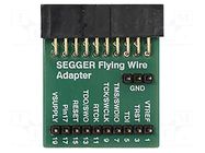 Adapter: extension module; 10pin,JTAG 20pin SEGGER MICROCONTROLLER