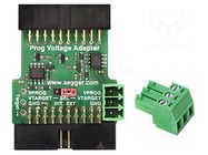 Adapter: extension module; JTAG 20pin x2,screw terminal SEGGER MICROCONTROLLER