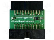 Adapter: extension module; JTAG 20pin x2; Kit: adapter SEGGER MICROCONTROLLER