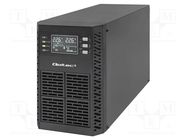 Power supply: UPS; 1000W; 1000VA; Uin: 110÷300V; 278x145x220mm QOLTEC