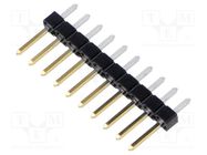 Connector: pin strips; pin header; BERGSTIK; male; PIN: 10; 2.54mm Amphenol Communications Solutions