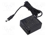 Power supply: switched-mode; mains,plug; 9VDC; 1.33A; 12W; 86.5% MEAN WELL