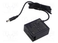 Power supply: switching; mains,plug; 18VDC; 1A; 18W; Out: 5,5/2,1 MEAN WELL