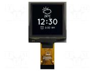 Display: OLED; graphical; 1.5"; 128x128; Dim: 33.8x36.5x2.01mm RAYSTAR OPTRONICS