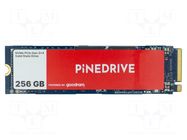 Solid State Drive; 256GB; M.2 2280 (M Key); 3D TLC NAND PINEBOARDS