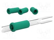 Grip; for  soldering iron; 4pcs; foam; green JBC TOOLS