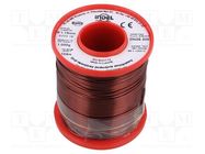 Coil wire; double coated enamelled; 1.15mm; 1kg; -65÷200°C INDEL