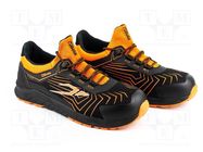 Shoes; Size: 42; orange-black; 7352A; Features: low weight BETA
