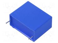Capacitor: polypropylene; X2; 2.2uF; 275V; THT; ±20%; 27.5mm PILKOR