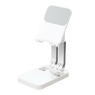 Folding phone stand for tablet (K15) - white, Hurtel