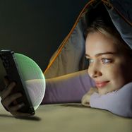 Joyroom Knight Green Glass for iPhone 14 Pro Max with Full Screen Anti Blue Light Filter (JR-G04), Joyroom