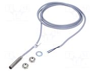 Sensor: inductive; OUT: NO; IP67; 500mA; max.500VAC; 10VA; Len: 2m CARLO GAVAZZI