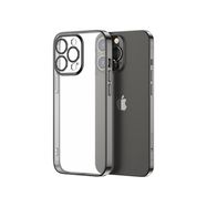 Joyroom 14Q Case for iPhone 14 Pro Cover with metallic frame black (JR-14Q2-black), Joyroom