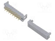 Connector: IDC; PIN: 16; IDC,THT; on PCBs,for ribbon cable; 1.27mm 3M