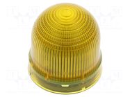 Module: light-sound signaller; yellow; LED; 24VDC; 24VAC LOVATO ELECTRIC