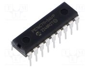 IC: PIC microcontroller; 20MHz; GPIO,ICSP; 2.5÷6VDC; THT; PDIP18 MICROCHIP TECHNOLOGY