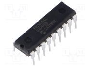 IC: PIC microcontroller; 40MHz; GPIO; 2.5÷5.5VDC; THT; PDIP18; tube MICROCHIP TECHNOLOGY