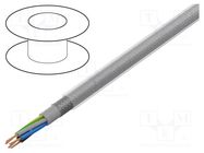 Wire; ÖLFLEX® CLASSIC 100 SY; 4G6mm2; PVC; transparent; 450V,750V LAPP