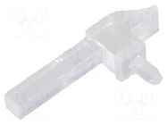 Fiber for LED; 1.4x1.4mm; No.of mod: 1; rectangular; Front: flat MENTOR