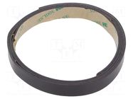 Tape: magnetic; W: 12mm; L: 1m; Thk: 1.55mm; caoutchouc; -40÷71°C 3M