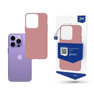 Case for iPhone 14 Pro Max from the 3mk Matt Case series - pink, 3mk Protection