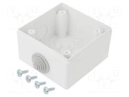 Enclosure: for connectors; Design PCE