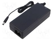 Power supply: switching; 24VDC; 3.75A; Out: 5,5/2,1; 90W; 90÷264VAC ESPE