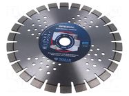 Cutting diamond wheel; Ø: 230mm; Holder: assembly hole; 22.23mm NOZAR DIAMANTWERKZEUGE