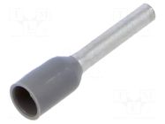 Tip: bootlace ferrule; insulated; copper; 0.75mm2; 8mm; tinned ERKO
