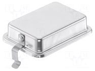 Protection cover; Han B Protect Cover Metal for Hood HARTING