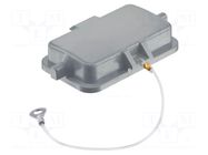 Protection cover; Han 10B-cover-cord-thermoplast.f Termin HARTING
