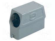 Enclosure for connectors: HDC; Type: high; Gland: PG36 HARTING