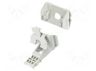 Han-Snap Latching part w.strain relief HARTING