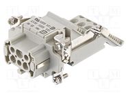 Connector: HDC; contact insert; female; Han ES® AV; PIN: 6; 6+PE HARTING