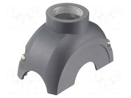 connector Han-Yellock shell top entry M25 HARTING