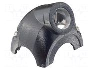 Enclosure for connectors: HDC; Gland: M25 HARTING
