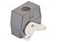 Enclosure for connectors: HDC; size 16B; for cable; Han® M; IP65 HARTING