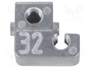 DIN Signal type C - fixing element Pos32 