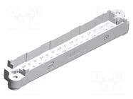 Terminals cover; DIN-Power F-shroud for SH D20 1,6 HARTING