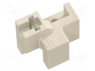 Mounting clamp; DIN-Power fixing bracket A right HARTING